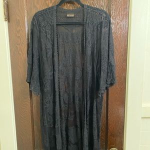 Black Lace Duster